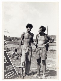 Alberto Diato a Jan Křížek, Vallauris 1949