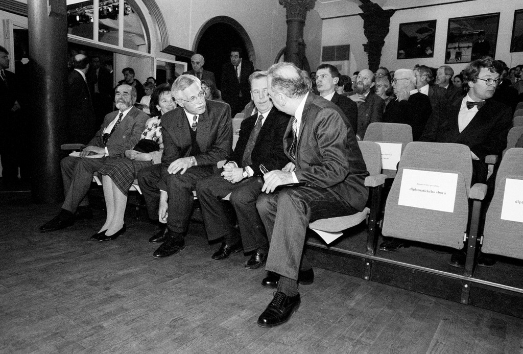 Pavel Tigrid, Klausovi, Václav Havel a Milan Uhde
