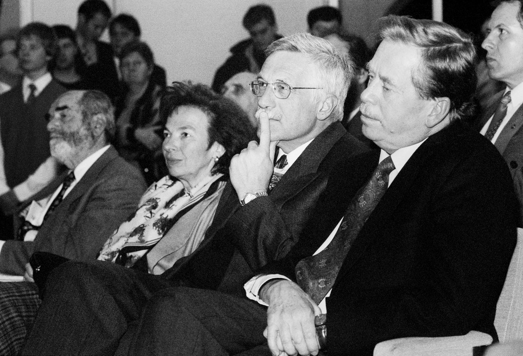 Pavel Tigrid, Klausovi, Václav Havel
